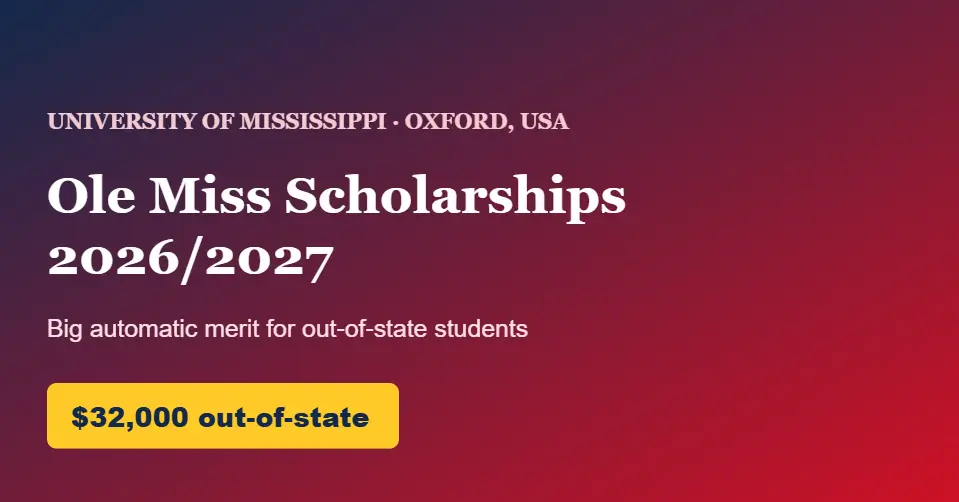 Ole Miss Scholarships